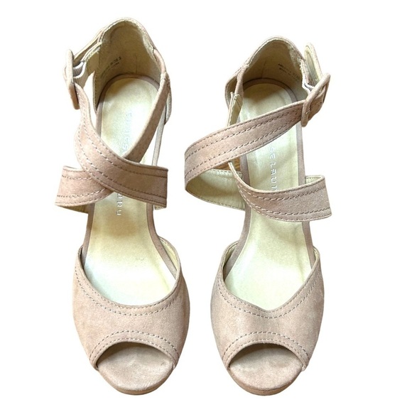 Chinese Laundry Open Toe Platform Chunky Heels - Picture 4 of 9